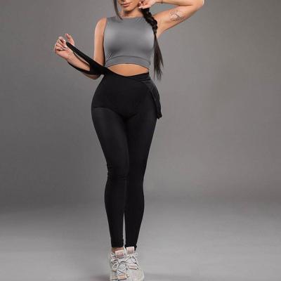 China Antibacterial ladies fashion 2019 new high quality one piece sexy custom women sleeveless gym fitness jumpsuits yoga for sale