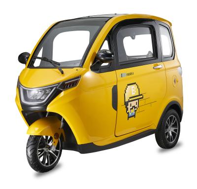 China Cheap and easy passenger to travel EEC electric car 3 wheel enclosed electric tricycle for adults for sale