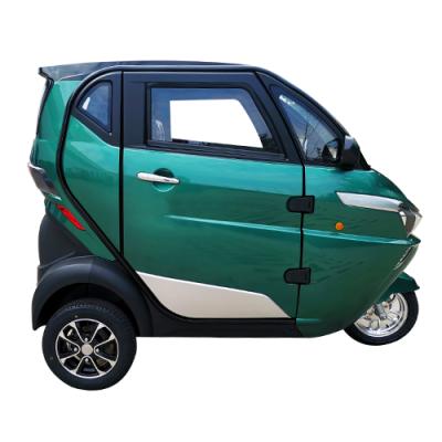 China Factory Price EEC Leather Encased 3 Wheel Mini Electric Cars Electric Passenger Tricycle For Adult On Sale for sale