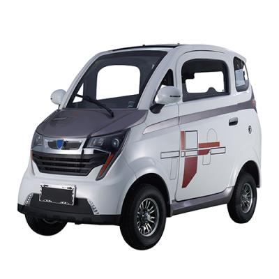 China EEC COC L6e 4 Wheel Leather Adult Electric Car 2 Seats Mini Electric Car For Europe for sale