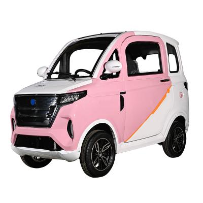 China Leather 2022 EEC L6e Fitted Mini Electric Car For Adult for sale