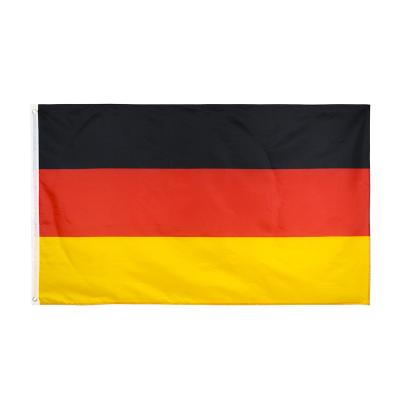 China Whoever sell custom wholesale 150X90cm polyester bandeira bandiera bendera Germany country flags banners for Qatar 2022 word cup for sale