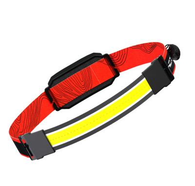 China New COB headlamp 350lm RTS portable running light outdoor running light patch mini projector night fishing camping COB headlamp for sale