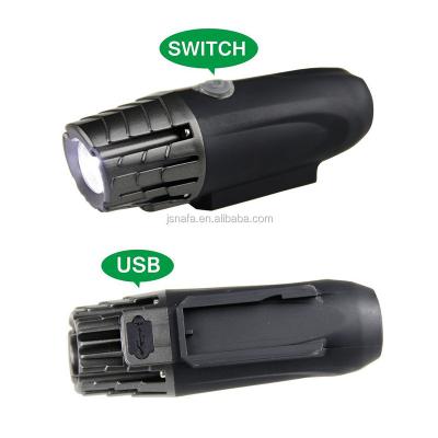 China High Bright 30-50 Meters Bike Light 300 Lumen Bicycle LED Front Light ABS USB Charging Intelligent Cycling Bicycle for sale