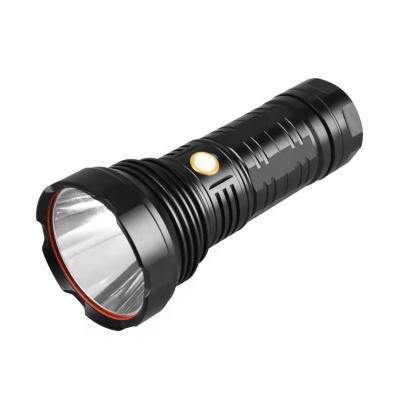 China Zoomable Led Light Zoomable Spotlight 2000 Lumens Led Safety Flashlight 5 Modes Self Defense Rechargeable Outdoor Flashlight Indoors for sale