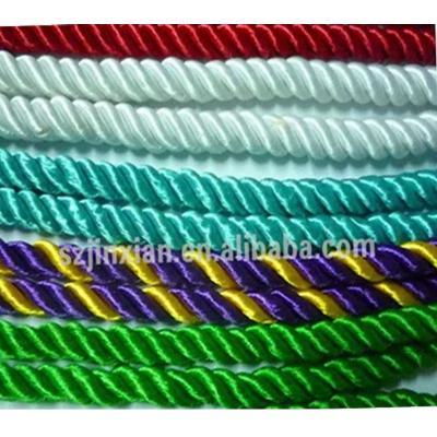 China Factory wholesale custom made high quality colorful twisted nylon rope and nylon braided rope à venda