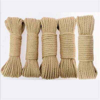 Chine Wholesale Durable Jute Rope Tag Hotest Durable Hemp Rope For Decoration à vendre