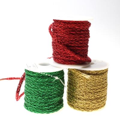 China Wholesale High Quality Metal Braided Rope High Tenacity Wire Rope and Cotton Yarn for sale