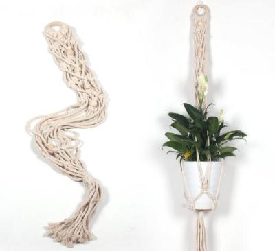 中国 Hot Bohemian on the Amazon Handmade Macrame Plant Hanger for Home Decor 販売のため