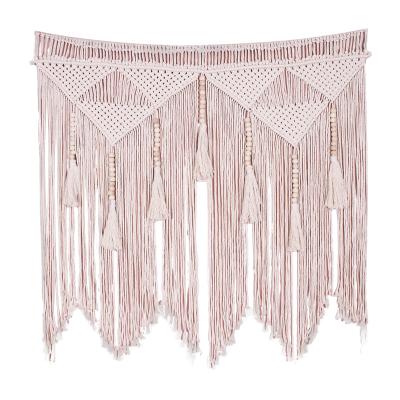 China Bohemian Large Wide Macrame Wall Decoration Home Hanging for sale