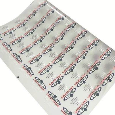 China Soft surface wholesale custom silicone 3d heat transfer label for cotton fabirc clothing for sale