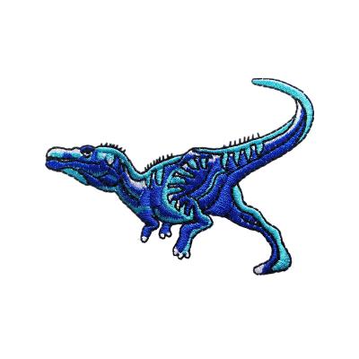 China 3D Dino Embroidery Patch For Fashion Design Dinosaur Accessory Design High Quality Patch for sale