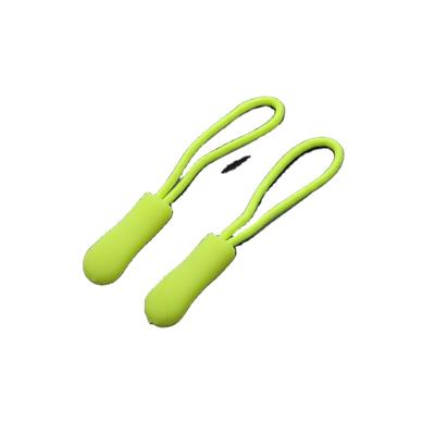 China Other Logo Custom Size High Quality Silicone Plastic Zipper Pull Puller Rainbow Zipper Slider for sale