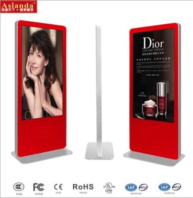 China Octa Core Android Wifi Floor Standing LCD Advertising Player Digital Signage for sale