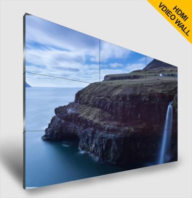 China High Definition Indoor HDMI Video Wall Advertising LCD Screens 500cd/m2 for sale