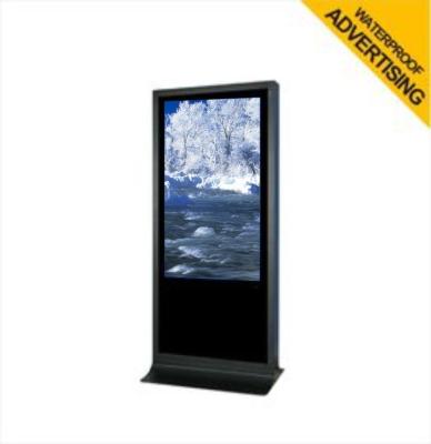 China 65 Inch TFT LCD Waterproof Floor Standing Digital Signage DIVX / RM / RMVB for sale