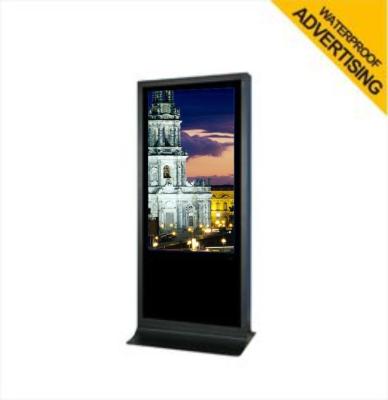 China 65 Inch 3G / Wifi Floor Standing LCD Advertising Player digital toem 450cd/m2 DDR3-2GB for sale