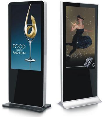 China 42'' LG screen Floor Standing LCD Advertising Player With Touch Screen CE FCC RoHS for sale