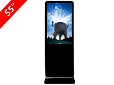 China Wireless Lan 3G WIFI HD Standing android LCD Advertising TV player 55inch for shopping mall for sale