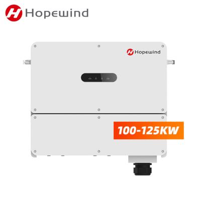 China HOPEWIND DC to 800*680*330mm On-Grid Solar Inverter 100KW AC Inverter Solar Grid Tie Inverter Manufacturer for sale