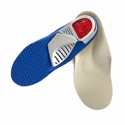 China EVA Insole Cushioning And Decompression Anti-slip Fasciitis Arch Support Gel Plantar Insoles Eco-friendly Gel Insole for sale