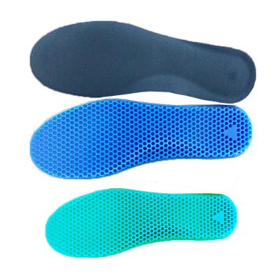 China Foot Shoe Cushion Tape Gel Insole Sales Support Tape Back Custom Insoles And Soft Memory Surface Fabric Insole Comfortable Sports Memory en venta