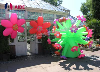 China Huge Inflatable Toys For Parties , Decorative Inflatable LED Flower Lights for sale