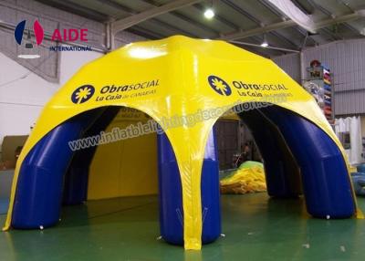 China Opening Inflatable Event Tent Multi Color Air Promotional Inflatable Tent for sale