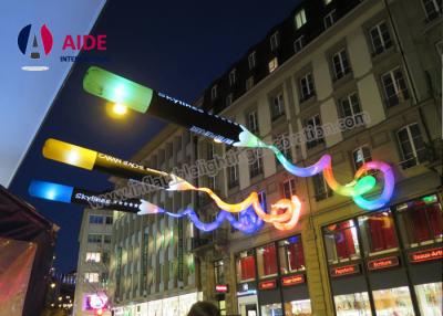 China Feestelijke Opblaasbare Opblaasbare LEIDEN van de Verlichtingsdecoratie Potloodlicht in Straat Te koop