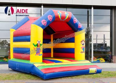 China Cartoon Inflatable Bouncy Castle Rental , Outdoor Play Equipment For Toddlers for sale