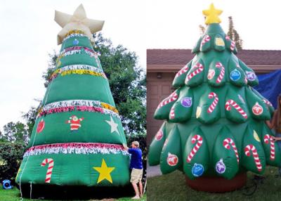 China Residential Inflatable Holiday Decor Inflatable Christmas Tree For Celebration for sale