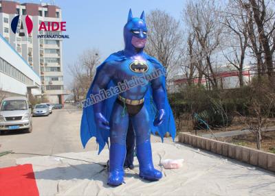 China 5M High Batman Inflatable Cartoon Characters With Blower For Trede Show Advertising for sale