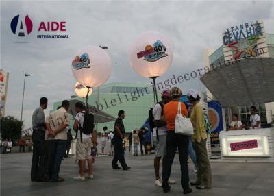 China El color que cambiaba haciendo publicidad de la bola inflable inflable del globo/de la mochila de la iluminación llevó la luz en venta