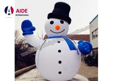 China Event Inflatable Holiday Decor 20 Foot Inflatable Snowman Character OEM for sale