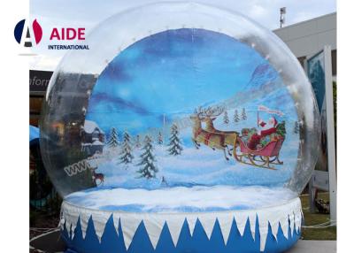 China 5M Air Snow globes Inflatable Holiday Decor Fun Place take Photo with family Show for sale