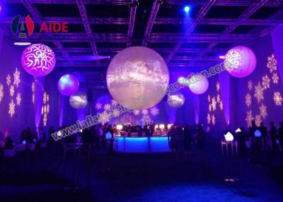 China Colorful Inflatable Balloon Led Light Inside , Prism Lighting Inflatable Light Tower For Stage for sale