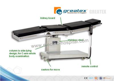 China Electrical Hydraulic Operating Table C-Arm X-Ray Compatible Operating Bed With Battery for sale