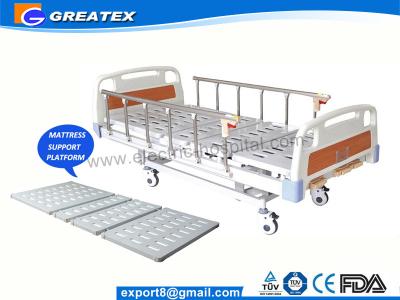 China CE FDA ISO Three Function Full Electric luxury Hospital Bed ABS , Aluminum Alloy for sale