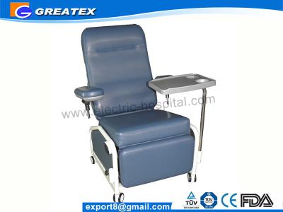 China Manual Hospital Dialysis Chair , Multifunction Blood Collection Chair for sale