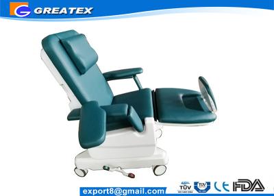 China Medical Dialysis Chair With Two Electric Motors , Infusion / Blood Donation Chairs for sale