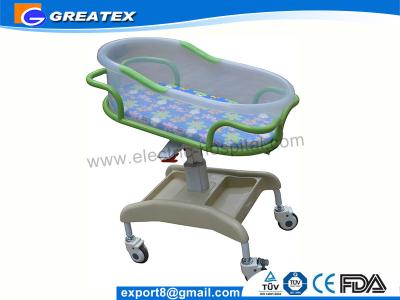 Chine Les berceaux de bébé en plastique d'hôpital d'ABS stable antirouille enfoncent/chariots pour la protection de l'enfance à vendre