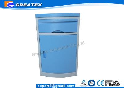 China Hospital Clinic ABS Plastic Bedside Cabinet , patient room Furniture Storage Cabinets for sale