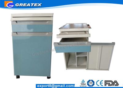 China CE Approved  ABS Hospital Bedside Cabinet with Drawer , Beside Locker Cabinet (GT-TA039-01) for sale