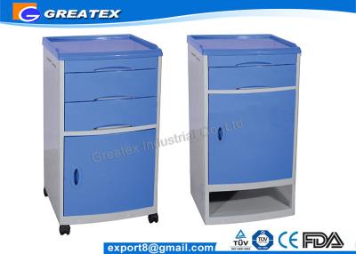 China Professional Patient / Hospital Bedside Cabinet Furniture With Towel Stand for sale