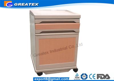 China Medical Centre Strong Bedside Cabinet / Cupboard Hospital Room Furniture Equipment for sale