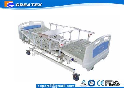 China 5-function Linak electric hospital bed with hand controller for sale