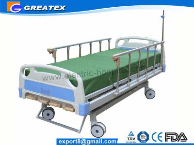 China GT-BM1102 4-Crank Adjustable  Manual Hospital Bed Golden Supply from China for sale