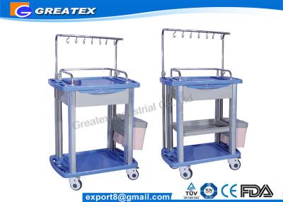 China Iv Infusion Treatment Trolley Medical Working Station mobile dental drug trolleys for sale