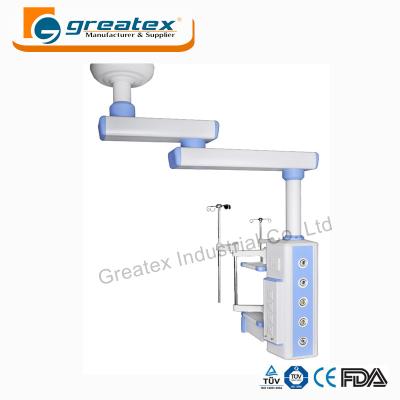 China Surgical Single Arm Motorized Ceiling ICU Pendant , Medical Hospital Equipment for sale