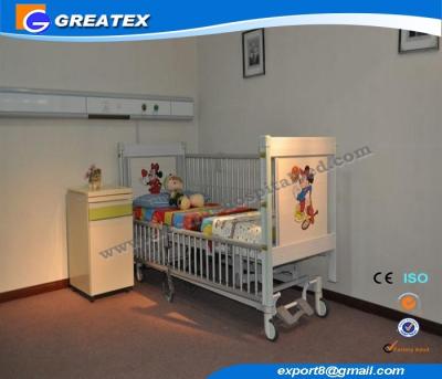 Chine Chariot électrique réglable de bébé d'hôpital de cinq fonctions avec les rails latéraux télescopiques d'alliage d'aluminium à vendre